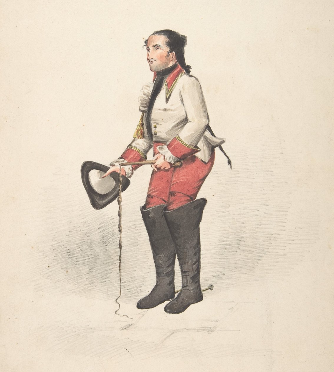 Kostymedesign, 1700-1800-tallet. av Robert Dighton