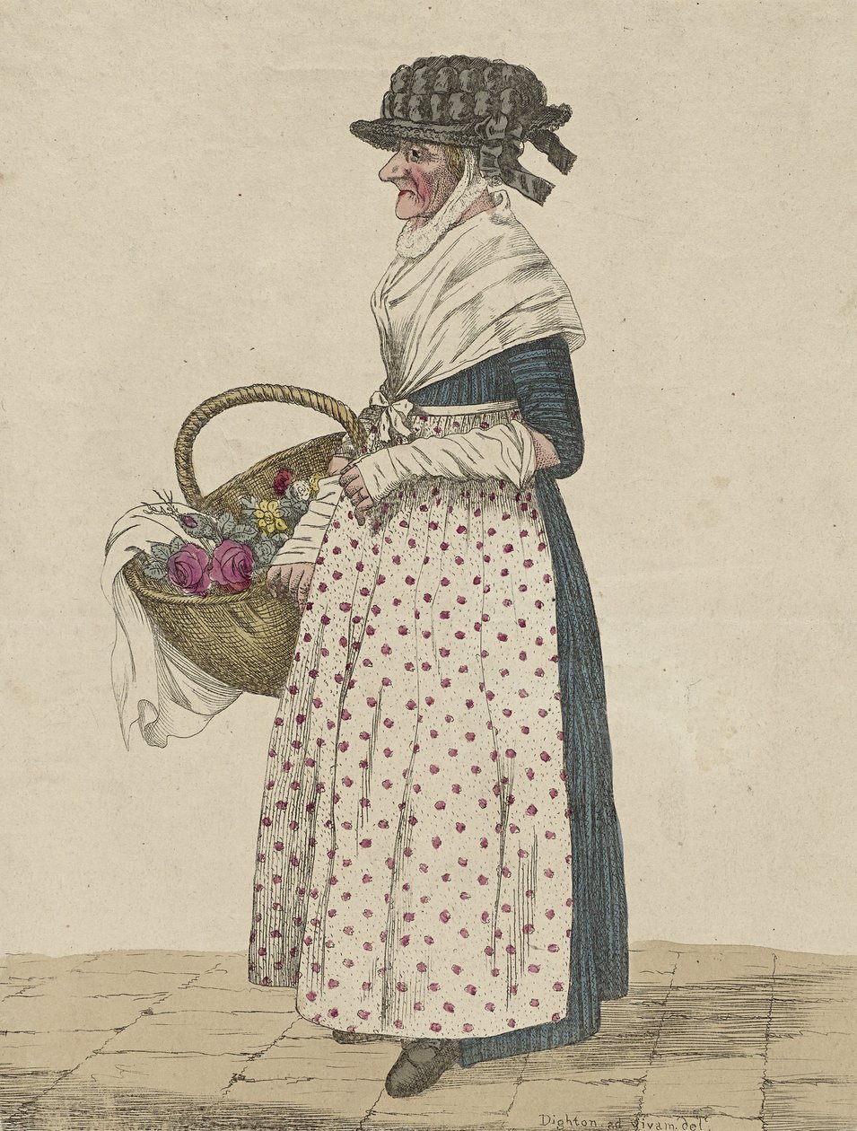 Mother Goose of Oxford av Robert Dighton