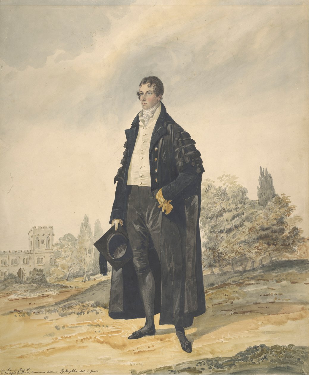 Sir Alexander Hood, Bart. av Robert Dighton