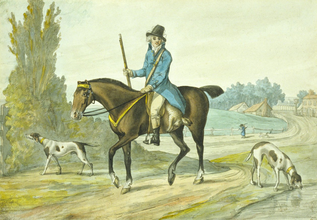 Returen fra markidretten av Robert Dighton