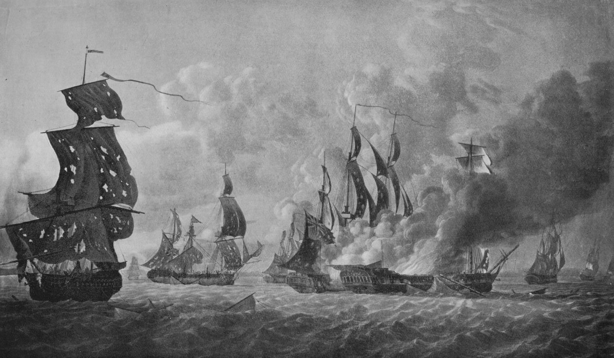 St Georges dag, 1794, c1795 av Robert Dodd