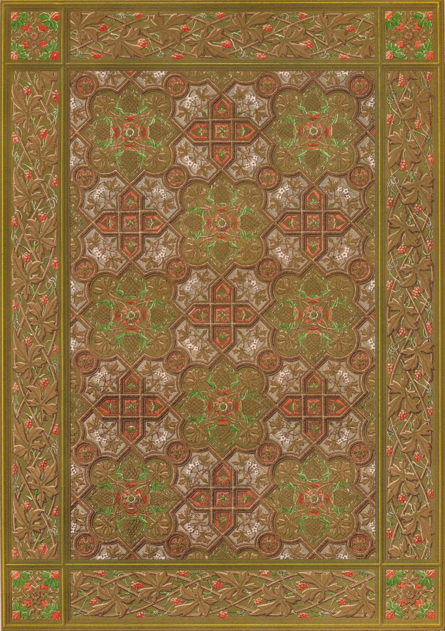Et preget skinnpanel av Habenicht, Wien, 1863. av Robert Dudley
