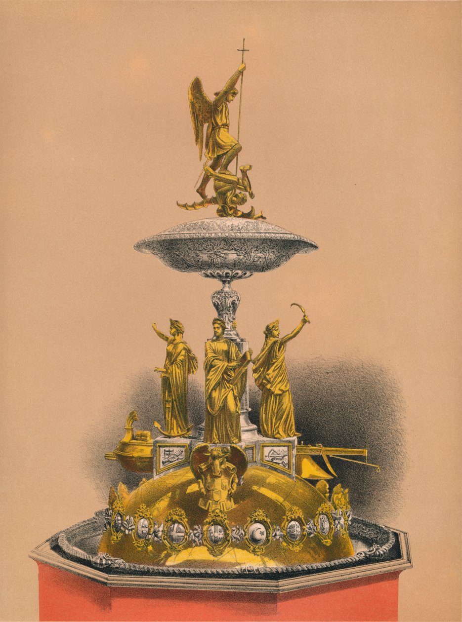 Presentasjonsstykke til borgermester C. De Bruckere, 1893. av Robert Dudley