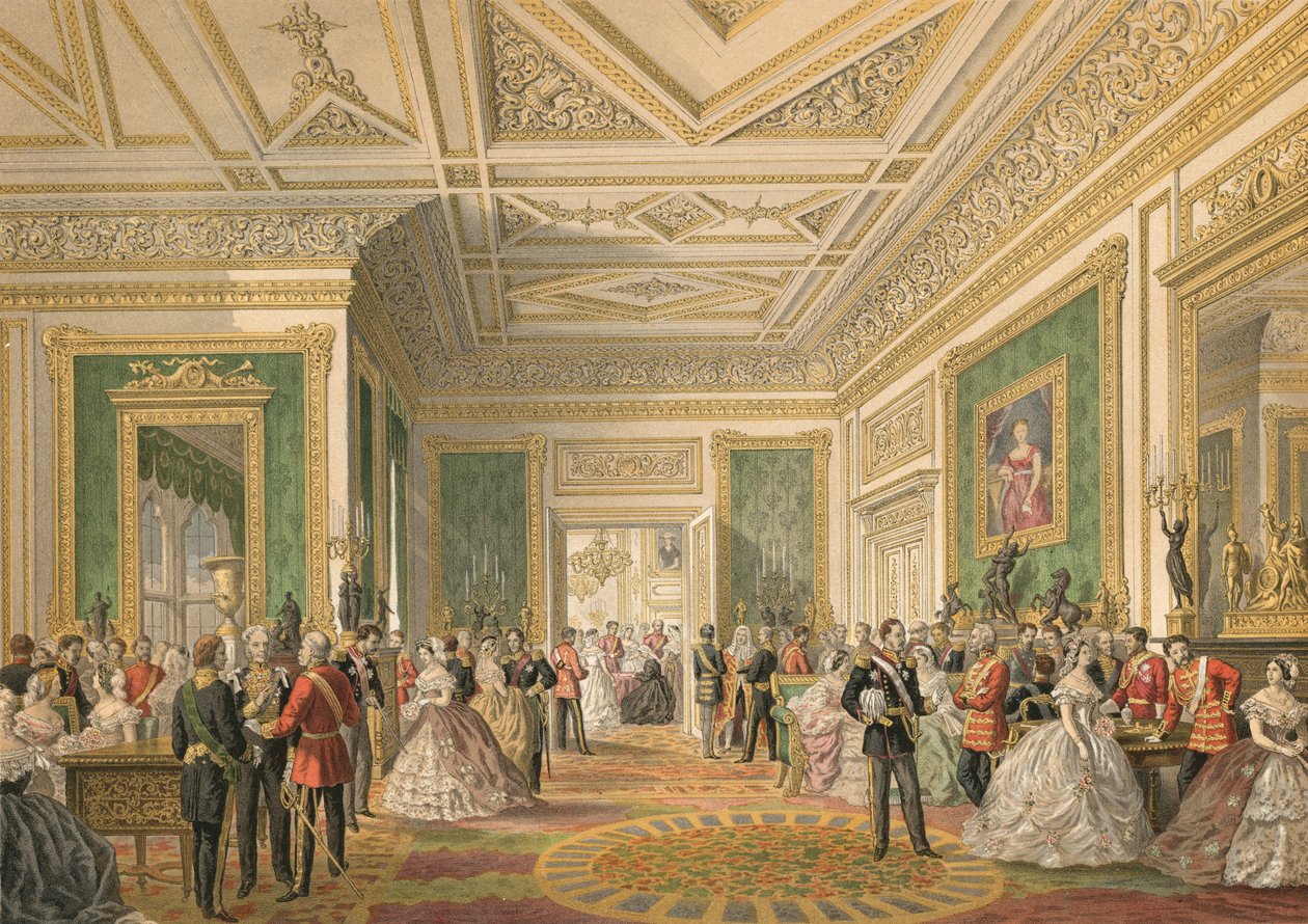 Signeringen av ekteskapsbekreftelsen, Windsor Castle av Robert Dudley