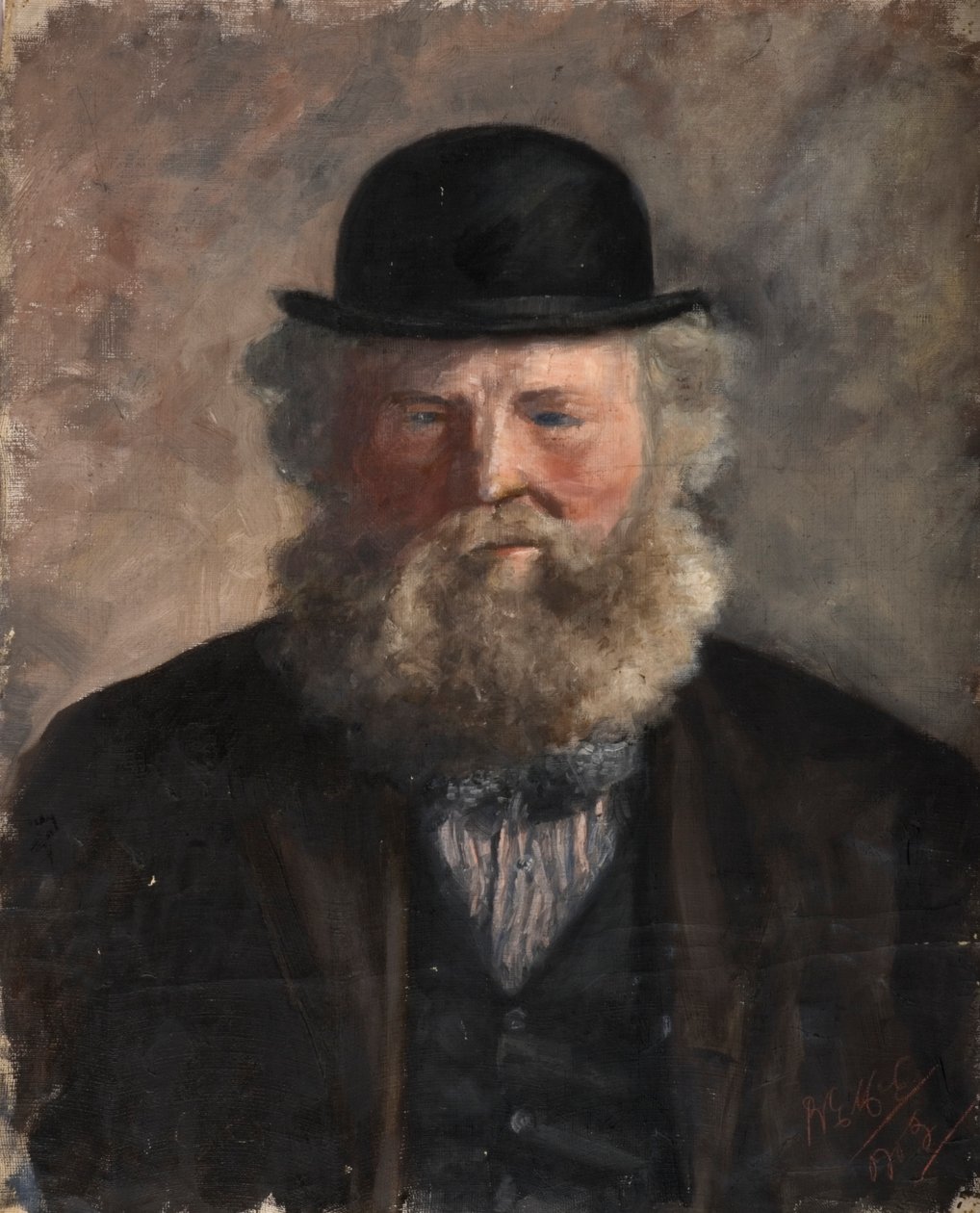 Leder av en gammel mann av Robert Ernest McEune