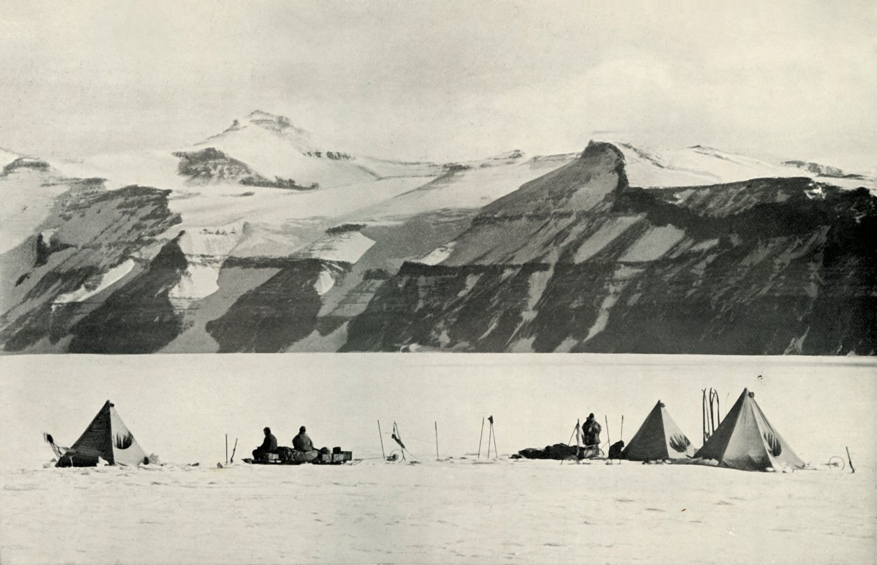 Camp Under The Wild Range, 20. desember 1911, 1913 av Robert Falcon Scott