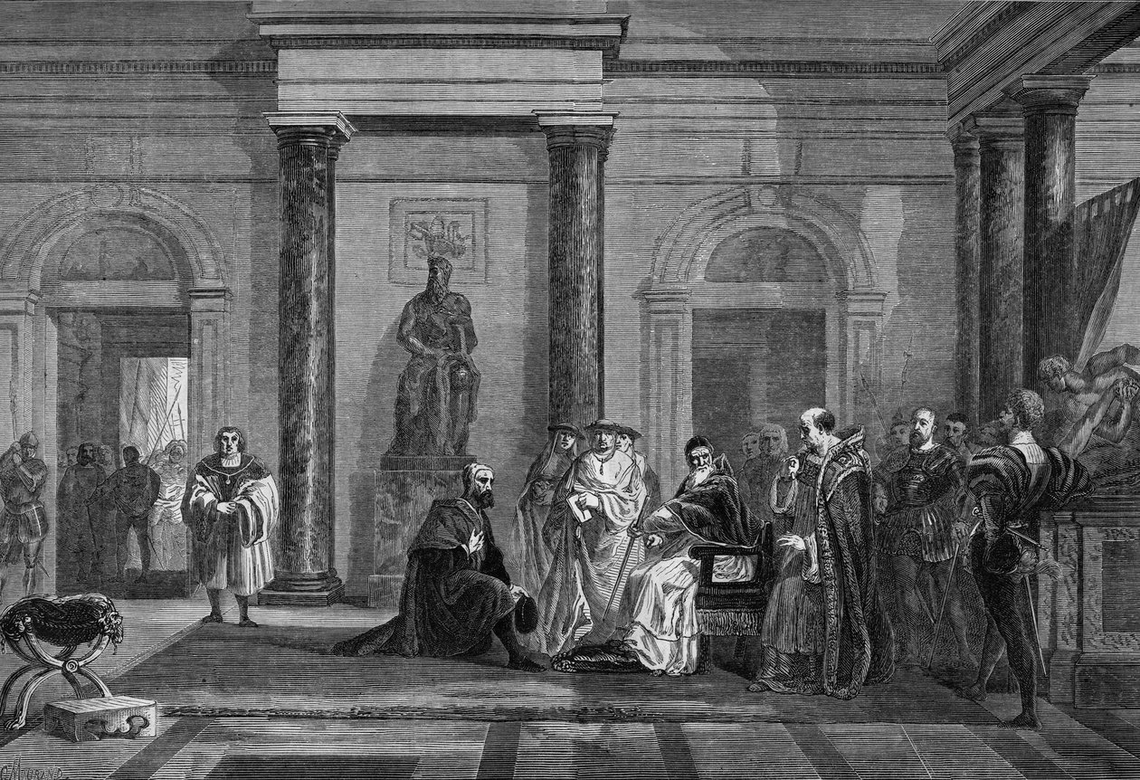 Pope Julius II (Giulio II av Robert Fleury