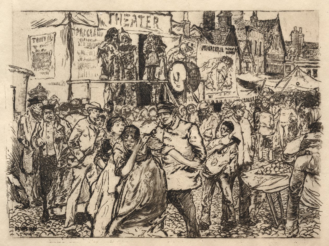 En illustrasjon, 1883. av Robert Frederick Blum
