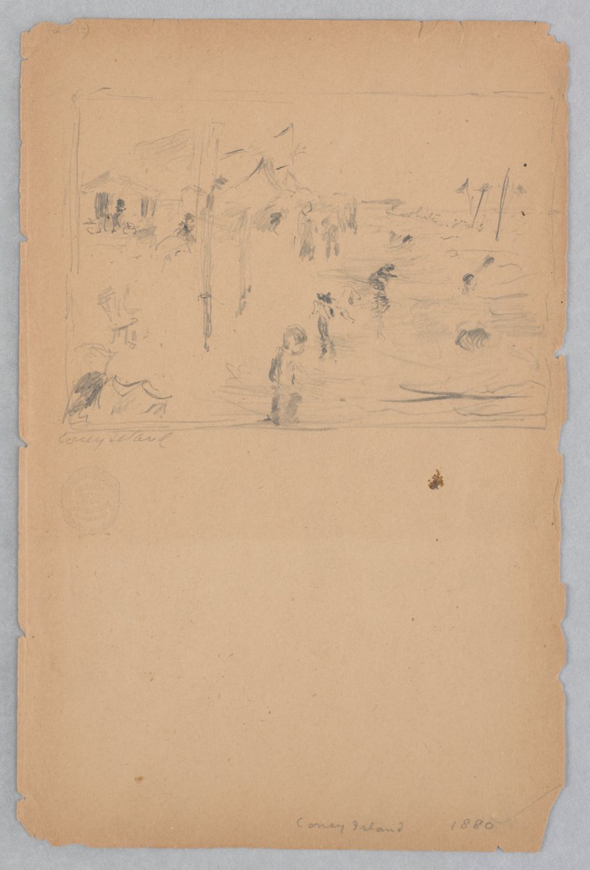 Coney Island, Brooklyn, NY av Robert Frederick Blum