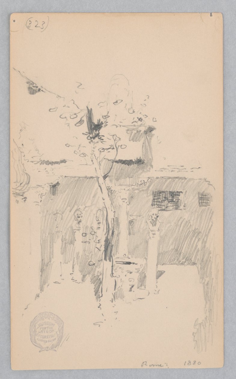 Gårdsplass av Robert Frederick Blum