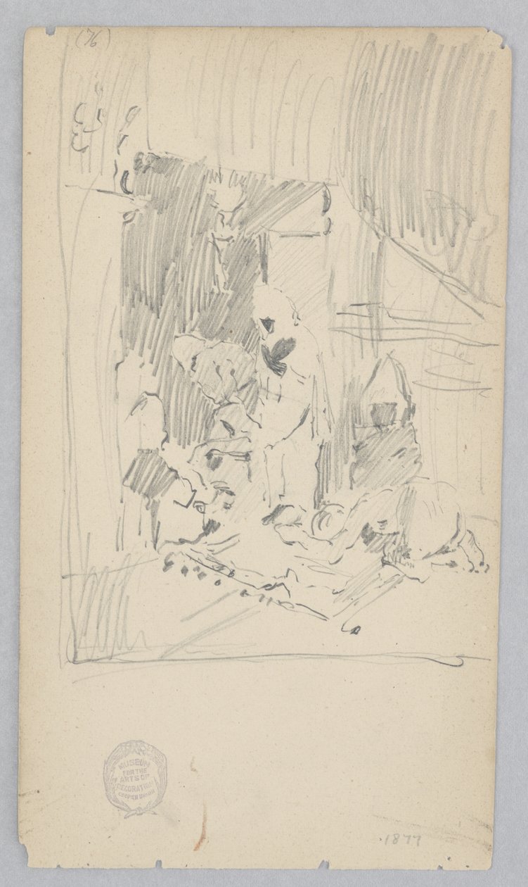 Inngang til en moske av Robert Frederick Blum