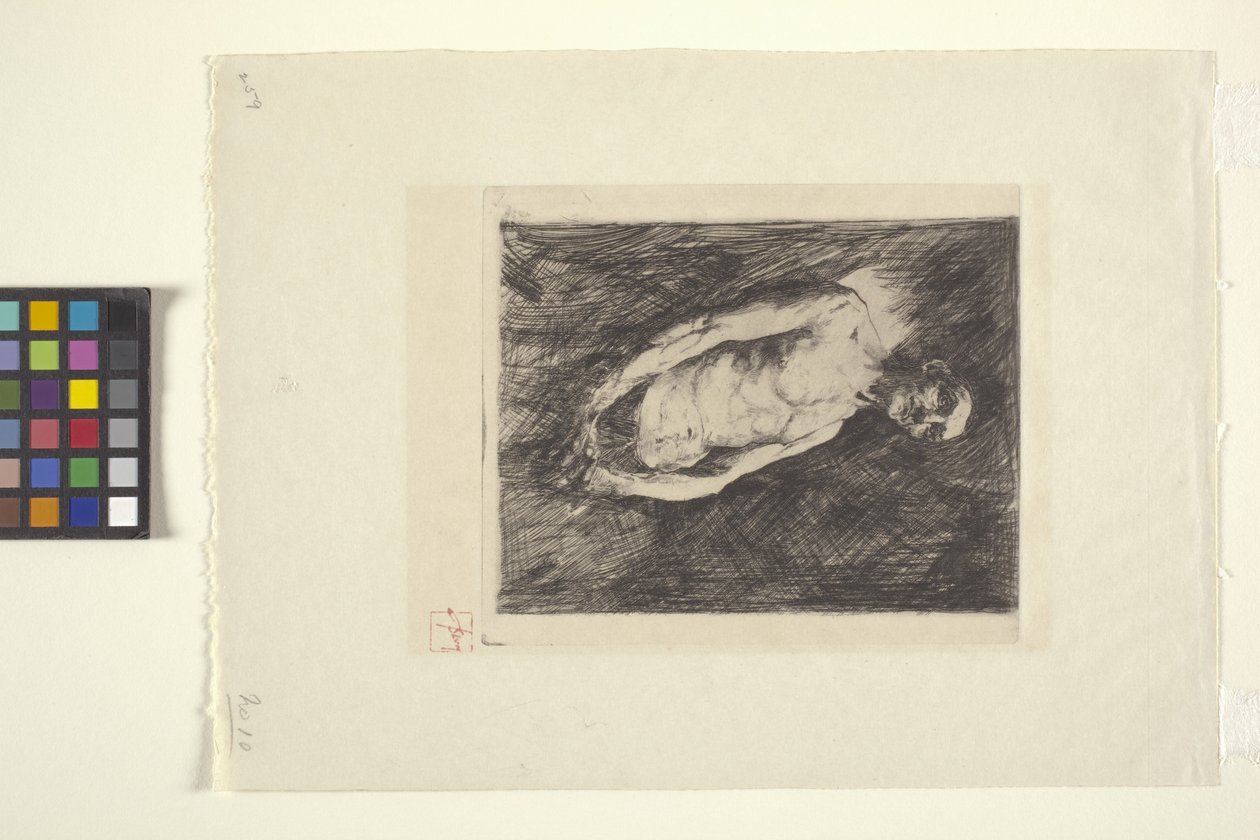 Figur av en mann (blekk) av Robert Frederick Blum