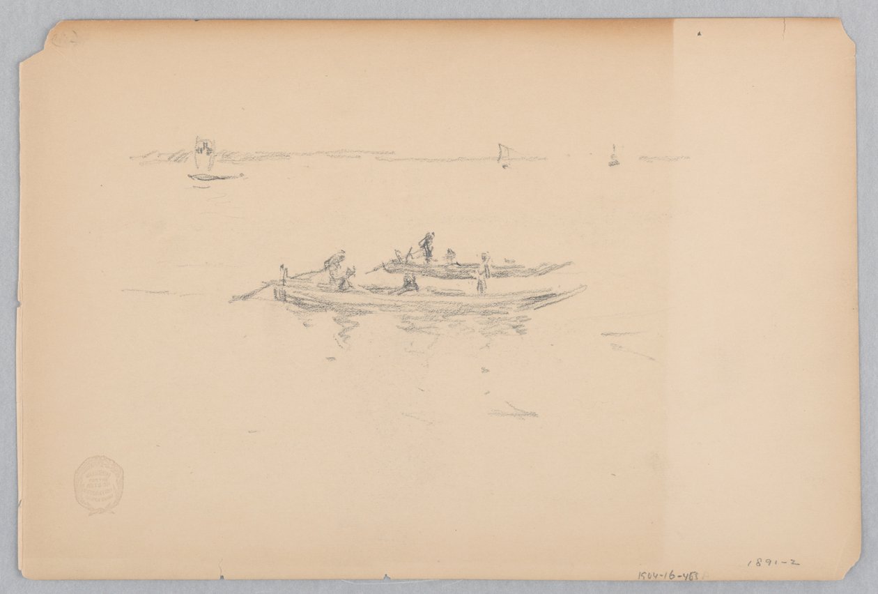 Fiskebåter, Japan av Robert Frederick Blum