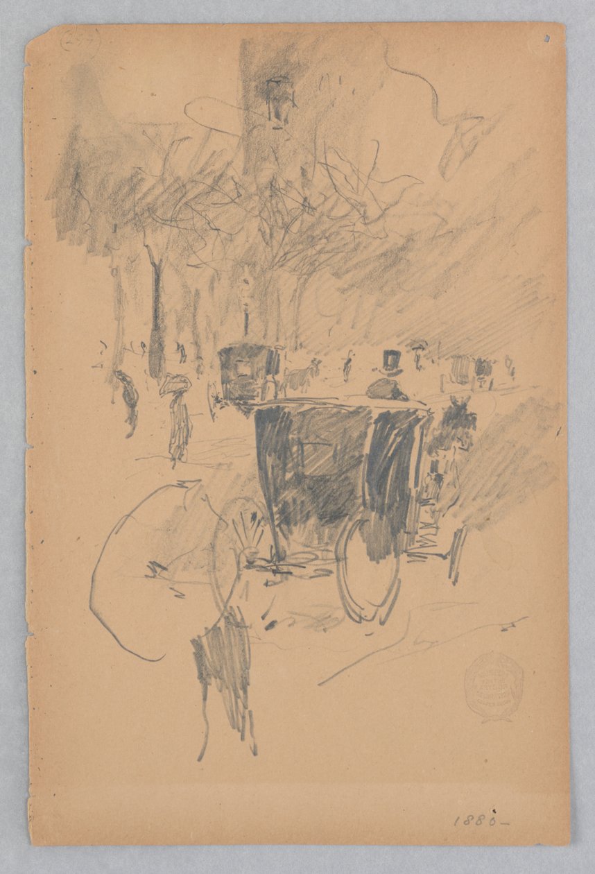 Hest og vogn av Robert Frederick Blum
