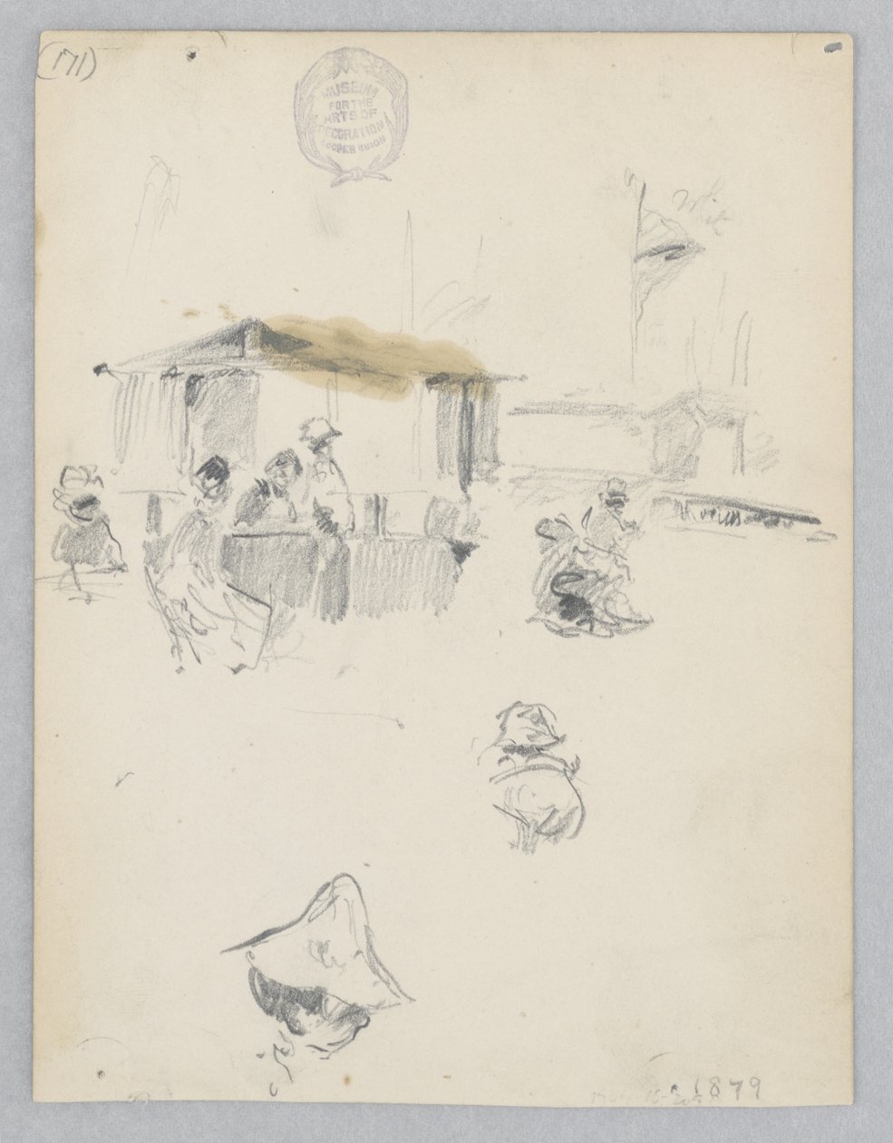Markedsscene av Robert Frederick Blum