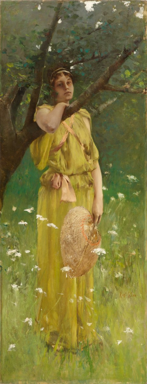 Reverie, ca. 1883-1884 (olje på lerret) av Robert Frederick Blum