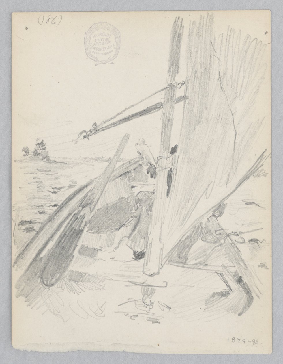 Seilbåt av Robert Frederick Blum