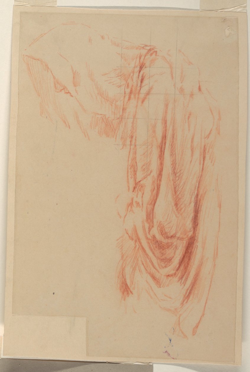 Studie for en stående kvinne, «Vintage Festival», Mendelssohn Glee Club, New York, NY av Robert Frederick Blum