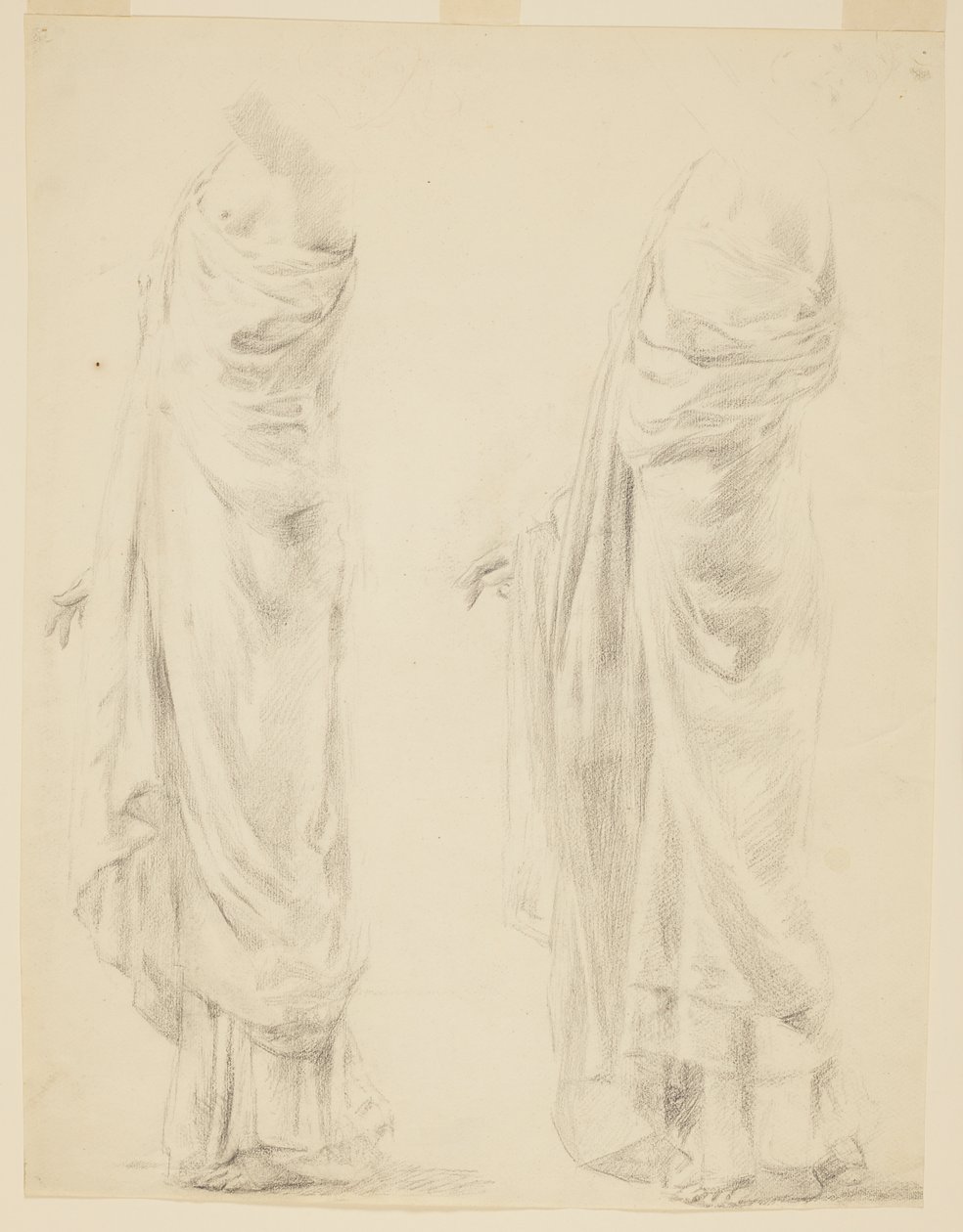 Studie for leder av prosesjonen, "Vintage Festival," Mendelssohn Glee Club, New York, NY av Robert Frederick Blum
