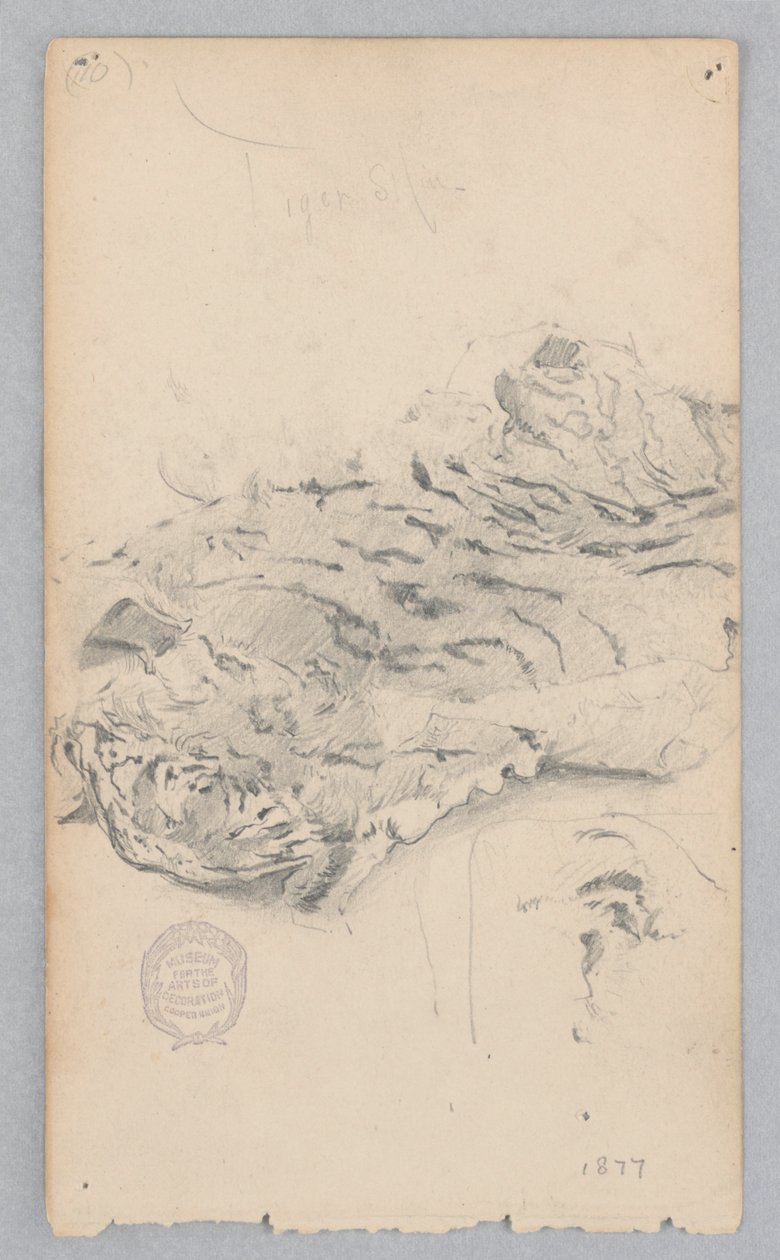 Teppe i tigerskinn av Robert Frederick Blum