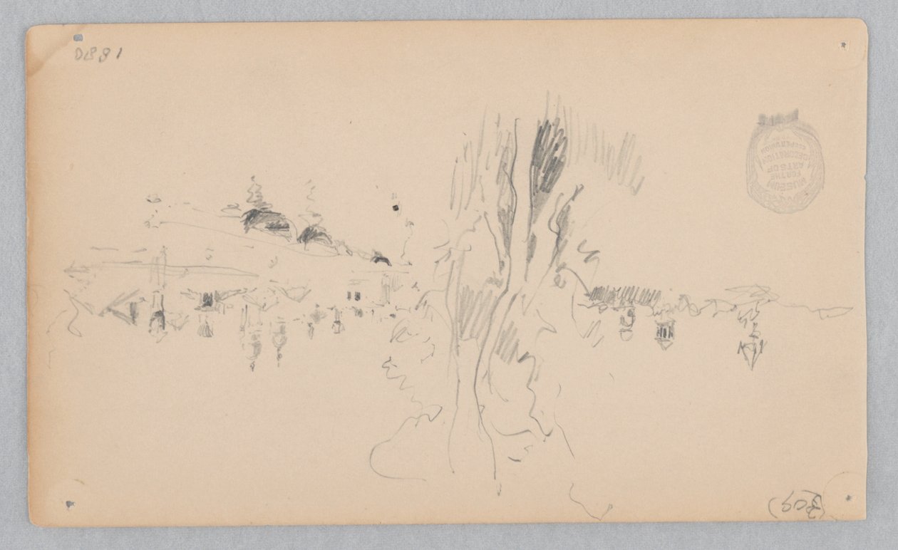 Utsikt over Venezia, Italia av Robert Frederick Blum