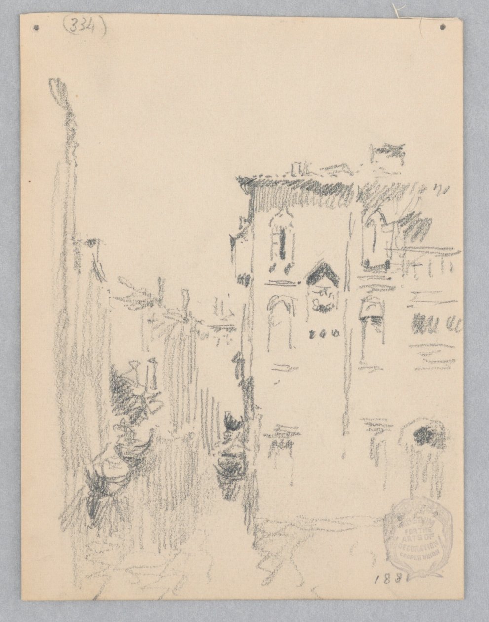 Utsikt over Venezia, Italia av Robert Frederick Blum