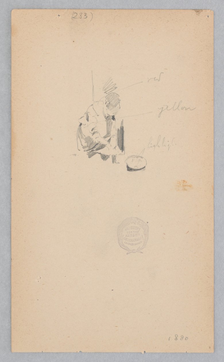 Kvinne av Robert Frederick Blum