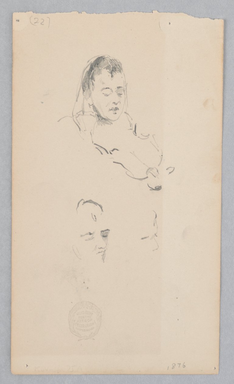 Kvinne av Robert Frederick Blum