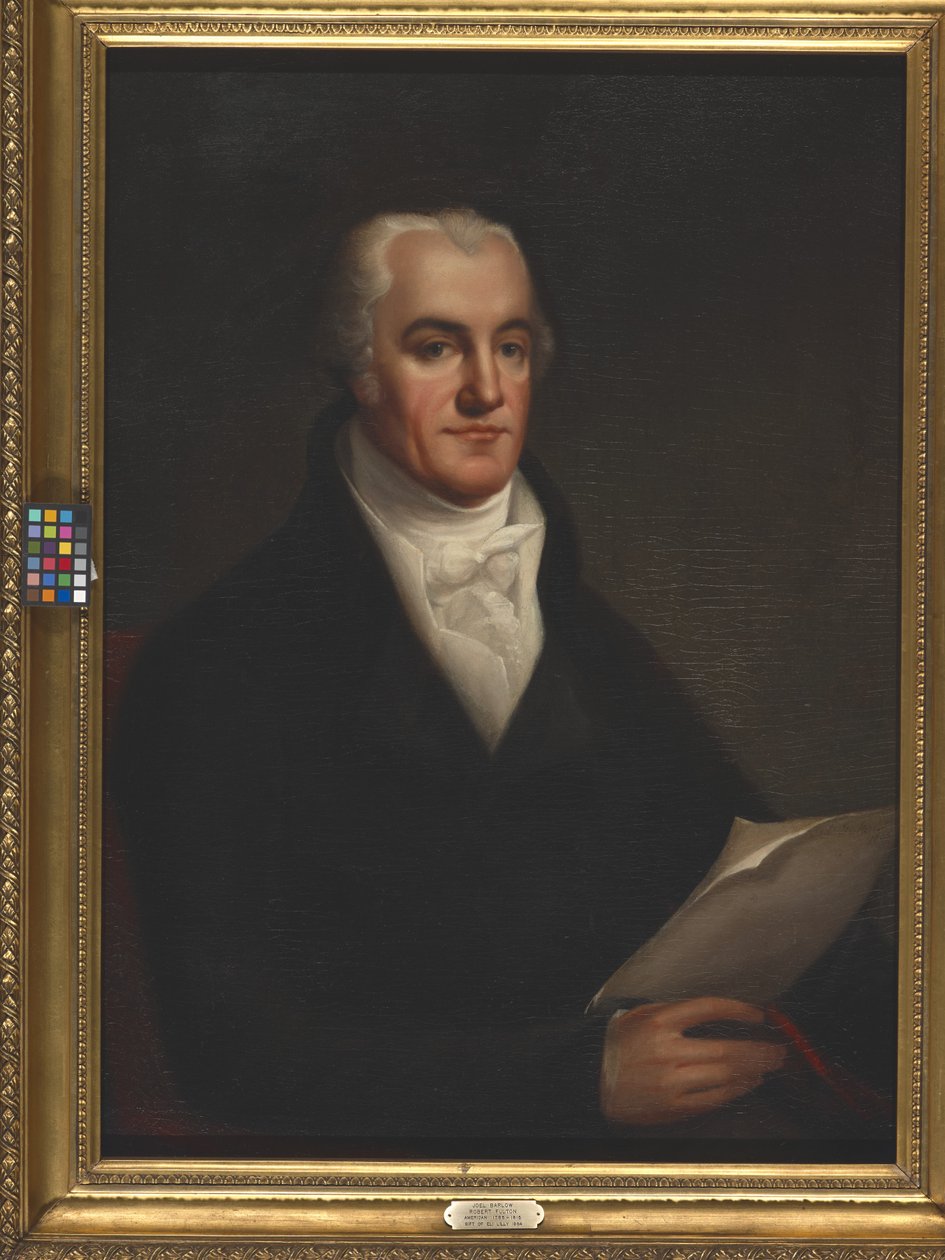 Portrett av Joel Barlow (olje på lerret) av Robert Fulton