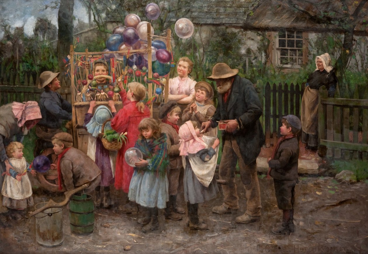 The Gundy man, ca. 1897 (olje på lerret) av Robert Gemmell Hutchison