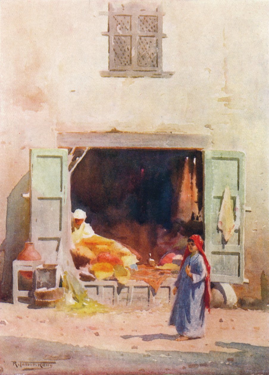 A Cairo Shop, c1880, 1904 av Robert George Talbot Kelly