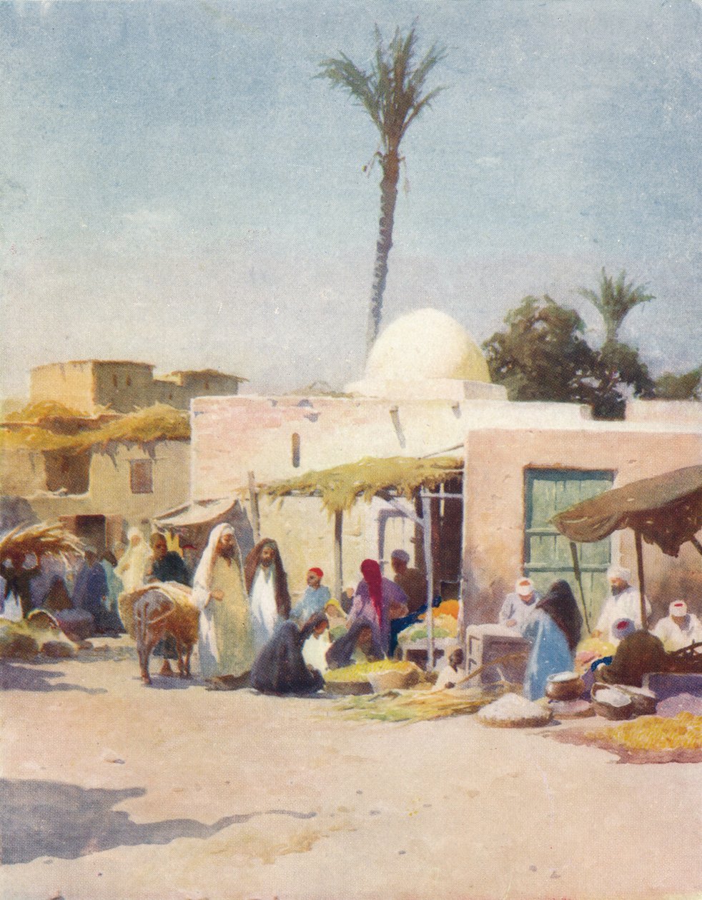 Et hjørne på markedsplassen, c1880, 1904 av Robert George Talbot Kelly