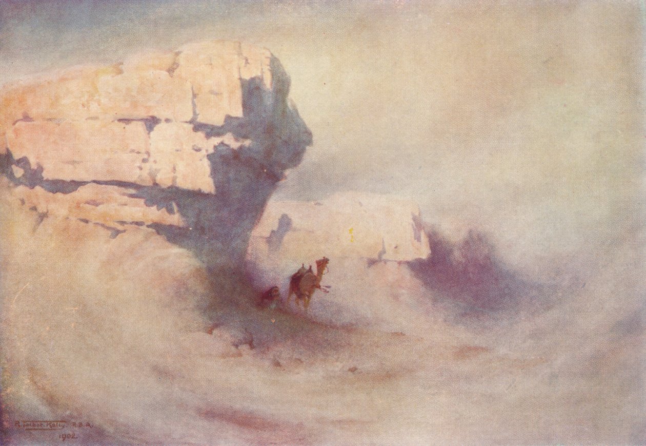 En sandstorm, c1880, 1904 av Robert George Talbot Kelly