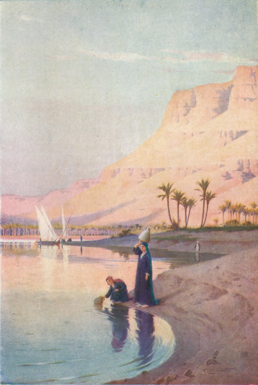 Gibel Kasr-Es-Saad, c1880, 1904 av Robert George Talbot Kelly