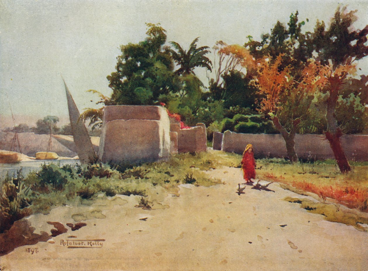 På øya Rhoda, c1880, 1904 av Robert George Talbot Kelly