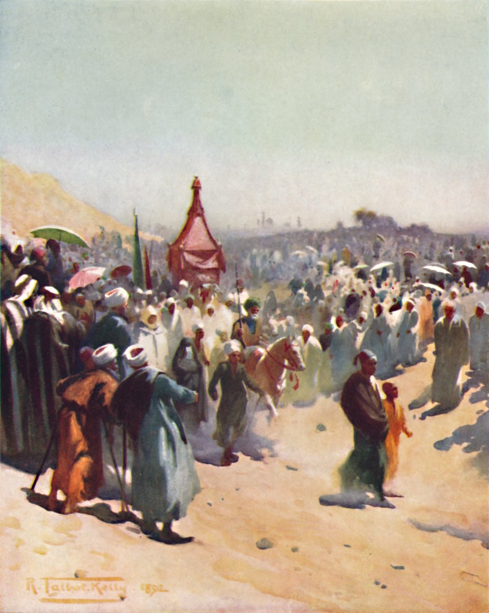 Return of the Mahmal, c1880, 1904 av Robert George Talbot Kelly