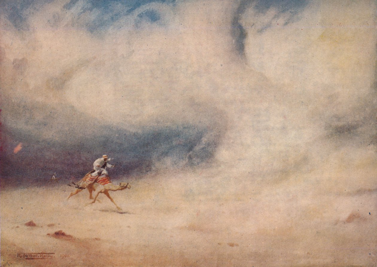 Virvelvind i ørkenen, c1880, 1904 av Robert George Talbot Kelly