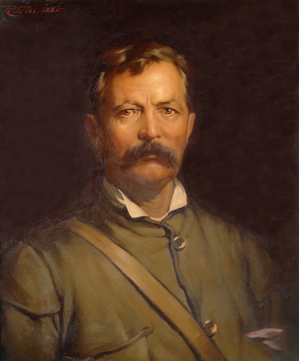 Portrett av Henry M. Stanley, Explorer av Robert Gibb