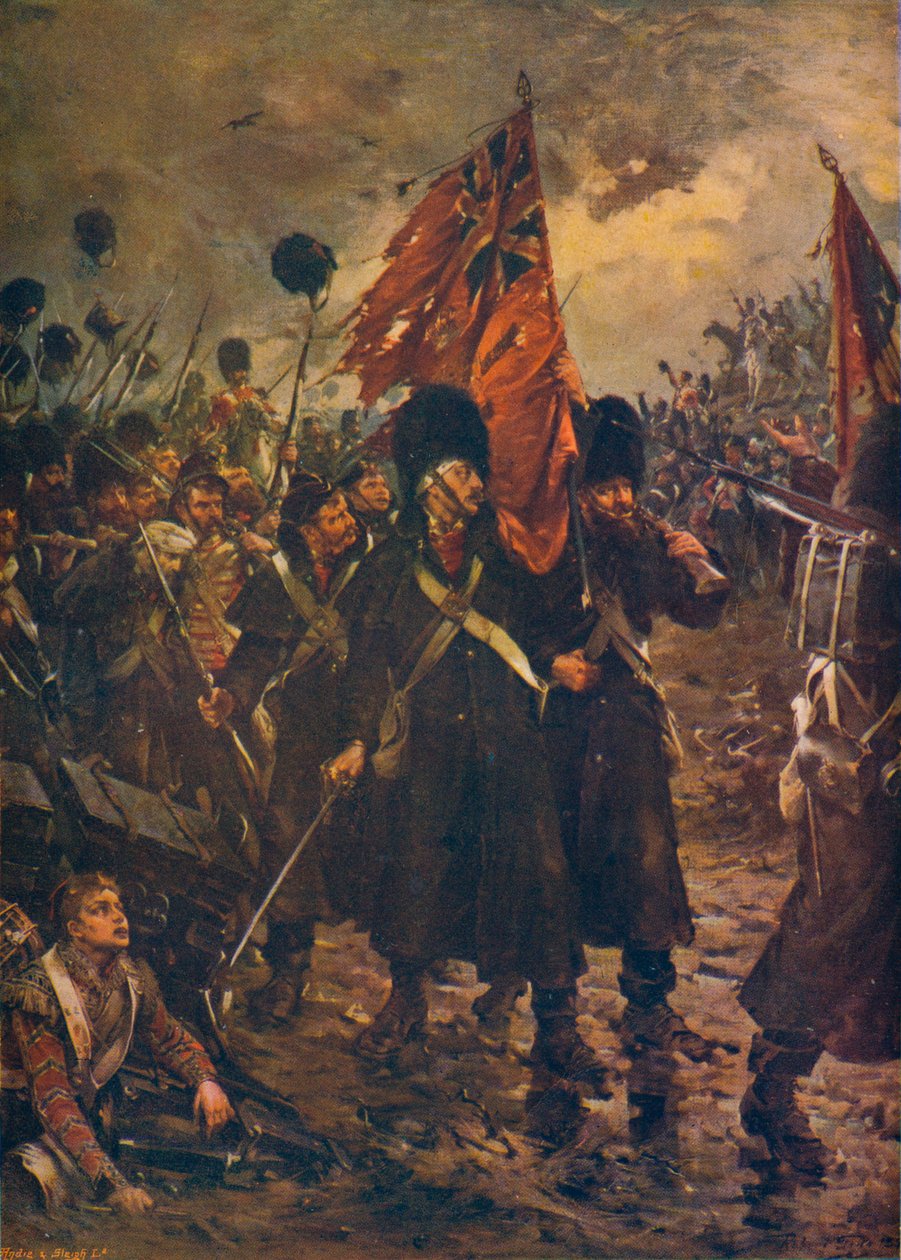 Saving the Colours: the Guards at the Battle of Inkerman, 1854 1909 av Robert Gibb