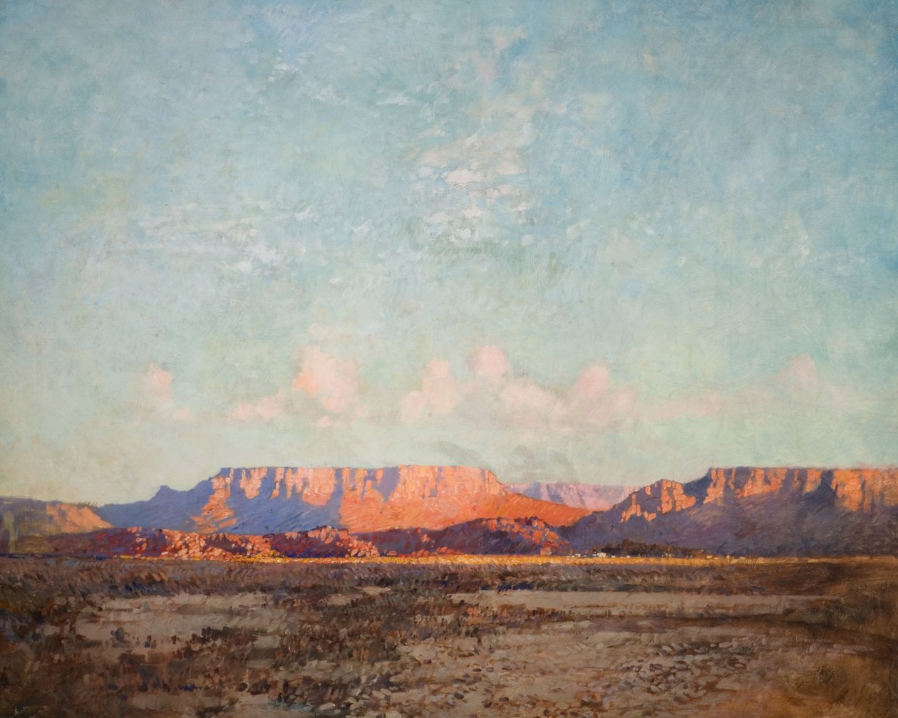 Karoo, Kapp det gode håp om kvelden, 1924. av Robert Gwelo Goodman