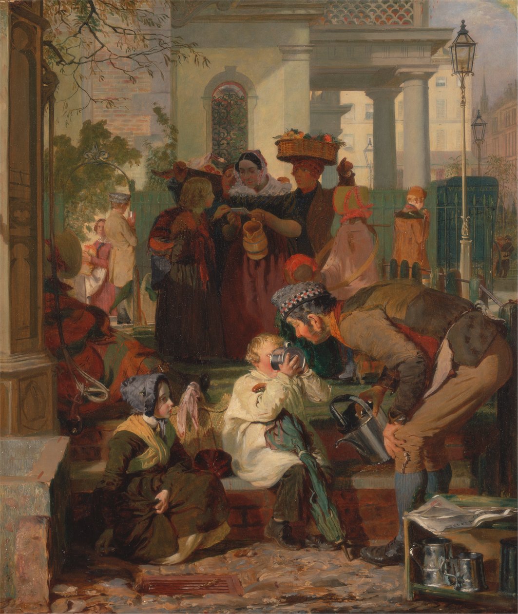 Refreshing the Weary [1847, Royal Academy of Arts, London, utstillingskatalog] av Robert Hannah