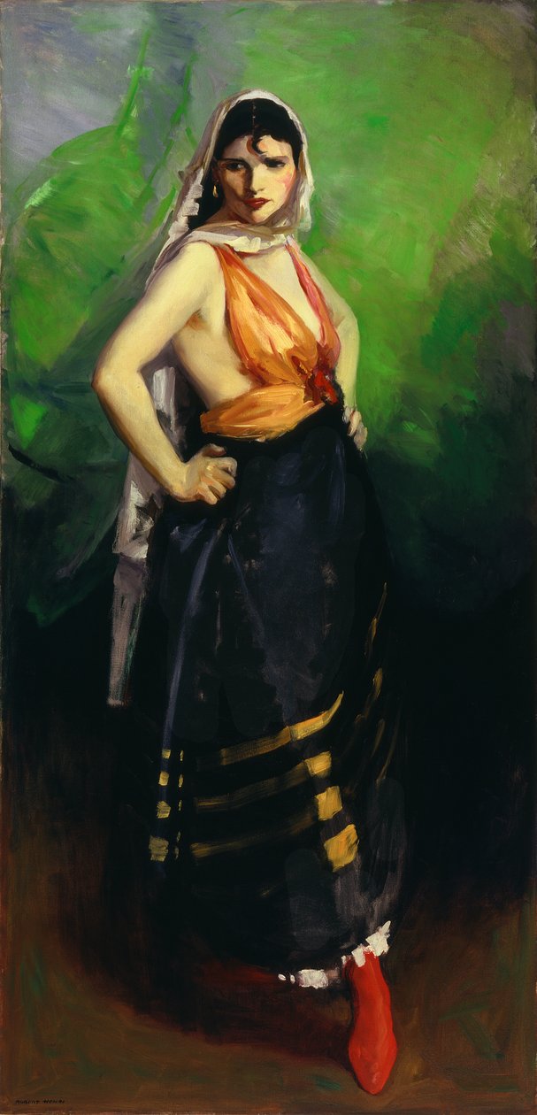 Betalo Rubino, dramatisk danser av Robert Henri