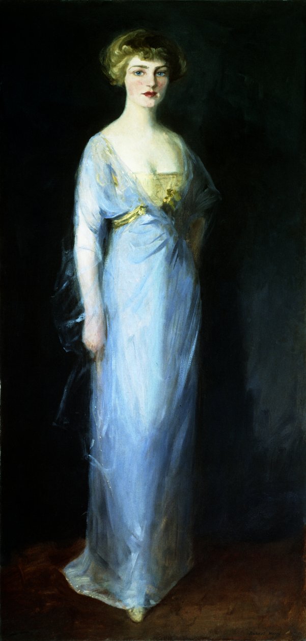 Portrett av Dorothy Wagstaff, 1911. av Robert Henri