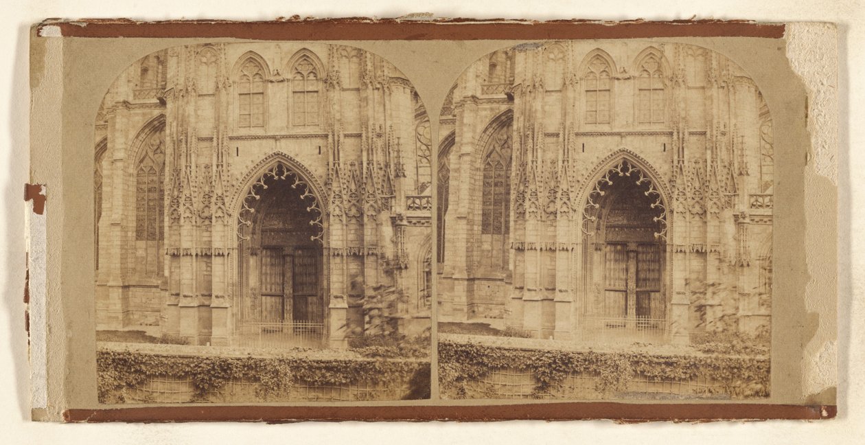 Saint-Ouen-kirken, Rouen. (Sørportal.) av Robert Howlett