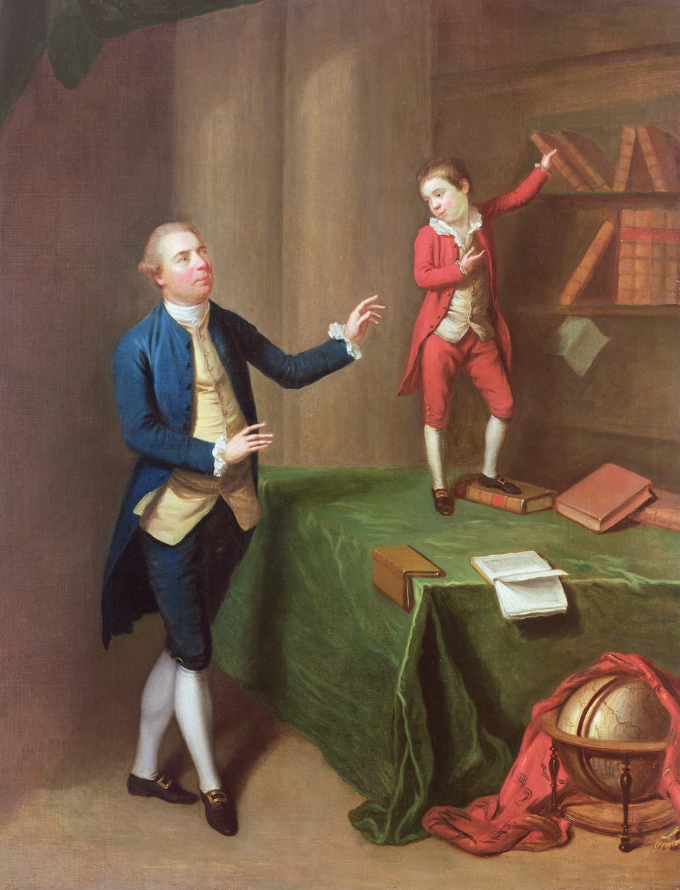 Sir Robert Walker og sønnen Robert av Robert Hunter