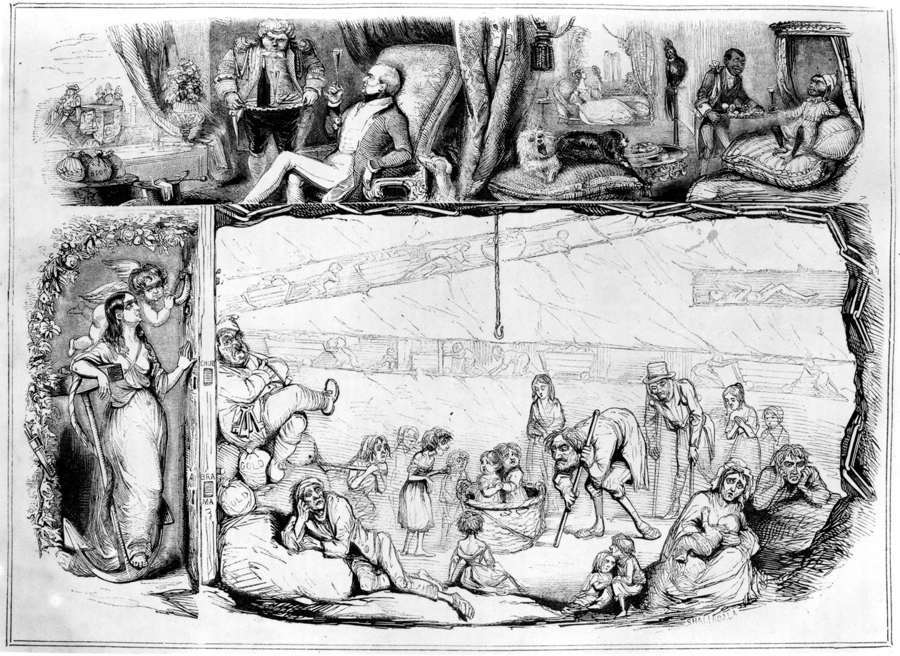 Capital and Labour, illustrasjon fra 