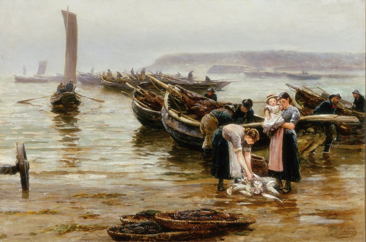 Sea Fret, ca. 1884 av Robert Jobling