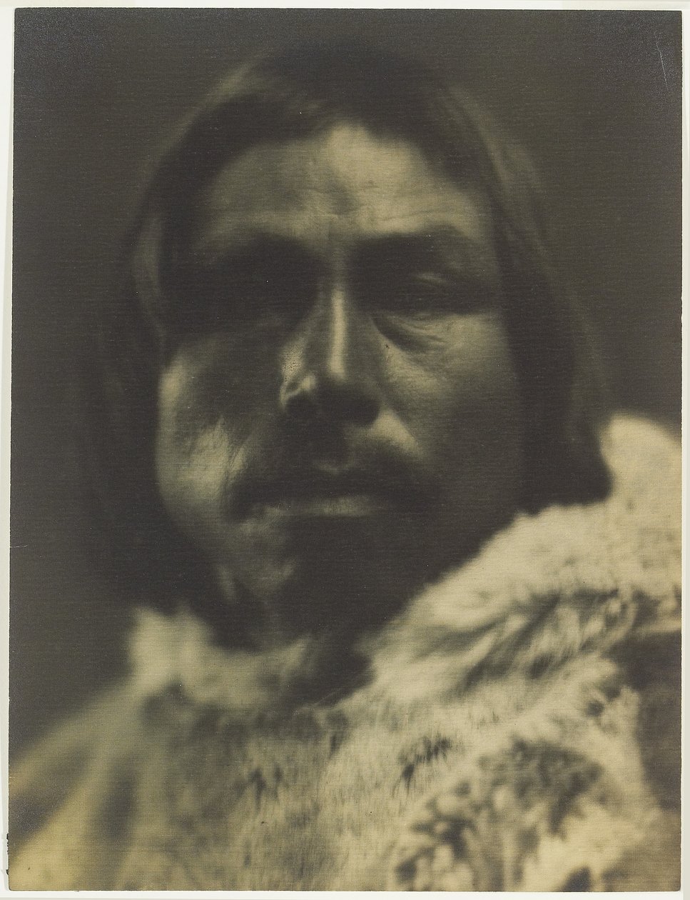 Tookoo (Hjorten). Sjef for Sikoslingmint Eskimoer på den sørlige Baffinøya av Robert Joseph Flaherty