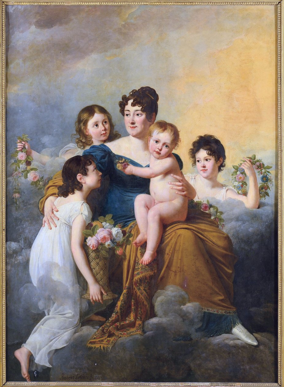 The Marquise Radepont (Anne Julie Marie Gabrielle de Clermont Tonnerre av Robert Lefevre