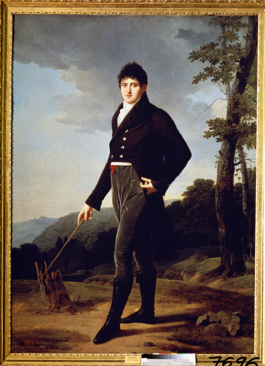 Portrett av grev Andrey Bezborodko. Maleri av Robert Lefevre (1756-1830) av Robert Lefevre